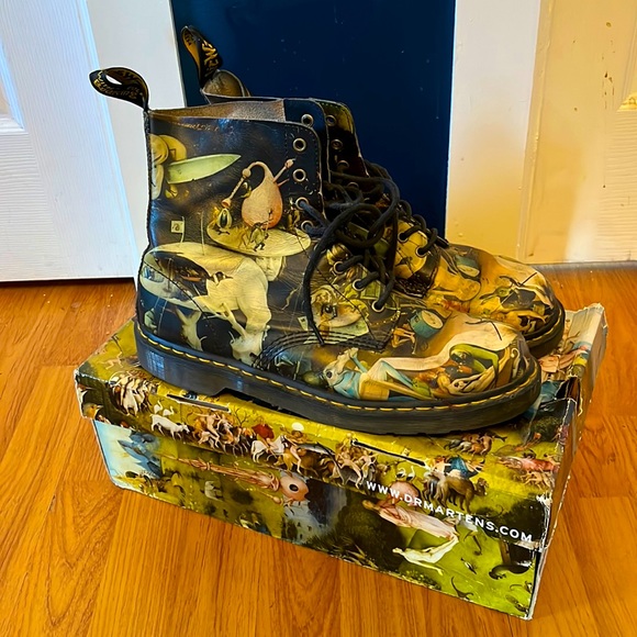 Dr. Martens Other - Dr. Marten’s Pascal Bosch Hell Boots. Limited Edition with original box. Used